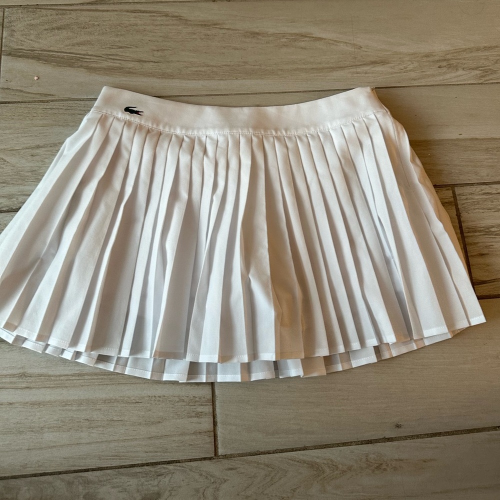 Lacoste sport white tennis skirt 36 s\m